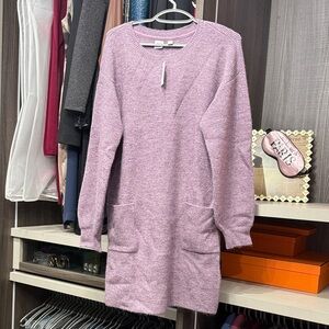 GAP Lavender Knit Dress with Pockets